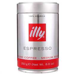 illy 意利 中度烘焙 浓缩咖啡粉 250g*2+凑单品