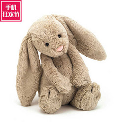 英国Jellycat 邦尼兔子儿童毛绒玩具浅棕色 大号36cm