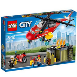 LEGO 乐高 City 城市系列 60108 消防直升机组合
