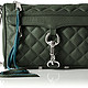 REBECCA MINKOFF Quilted mini MAC 女款真皮斜挎包