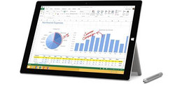 Microsoft Surface Pro 3 平板电脑 （12" i7-4650U 128GB 8GB W8.1Pro Wi-Fi ）