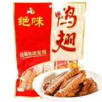 绝味 麻辣鸭翅 200g