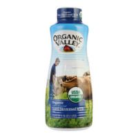 限华北:ORGANIC VALLEY 有机谷 有机部分脱脂纯牛奶 1L