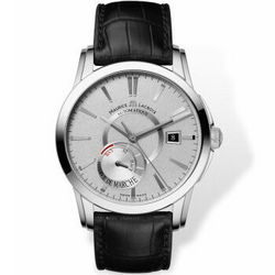 艾美（MAURICE LACROIX）手表奔涛系列自动机械男表白色/镀银表盘PT6168-SS001-130