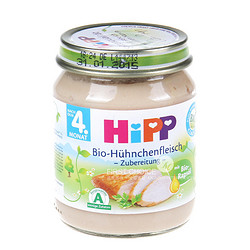 HiPP 喜宝 鸡肉泥 婴儿辅食 4个月以上 125g*12罐