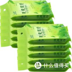蓝漂  茶爽洁肤湿纸巾10片装*10包