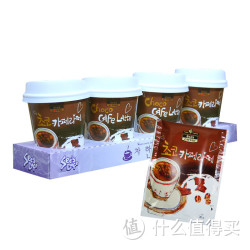 【苏宁易购超市】韩国原装进口禧滋巧克力拿铁风味咖啡固体饮料30g*4