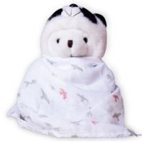 移动端:维州米格(weegoamigo) 婴儿口水巾 60*60cm(快乐小鸟)