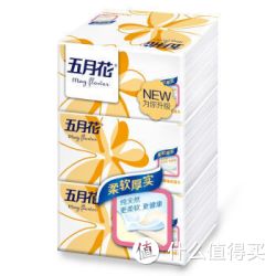 may flower 五月花 抽纸 纯厚经典2层180抽*3包