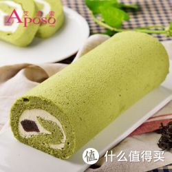 艾波索 碧螺春甜心卷 卡士达内馅抹茶蛋糕 330g