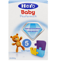 移动端：Hero Baby 婴儿配方奶粉 5段 700g