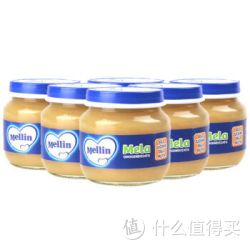 Mellin 美林 苹果泥 6x100克 瓶装