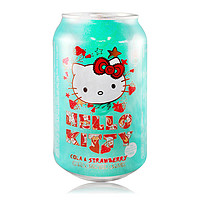 凑单品：Hello Kitty 凯蒂猫 草莓味可乐 330ml