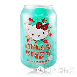 Hello Kitty 凯蒂猫 草莓味可乐 330ml