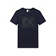 Calvin Klein 男士 针织T恤 蓝色