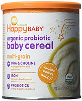 HAPPYBABY 禧贝 有机婴儿米粉三段多种谷物Multi-Grain（6罐装）