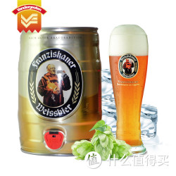 Franziskaner 教士 啤酒 5L多少钱-什么值得买