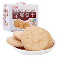 移动端：【京东超市】嘉士利麦纤早餐饼干1000g