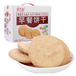 【京东超市】嘉士利麦纤早餐饼干1000g