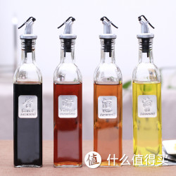 艾美诺 玻璃防漏油瓶 500ml  送硅胶漏斗