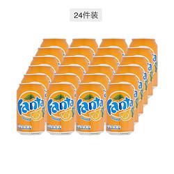 Fanta 芬达 橙味含气饮料 330ml*24罐*3件 英国进口