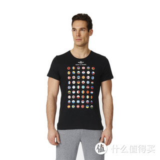 adidas 阿迪达斯 欧洲杯 AI5602 男款运动短袖T恤