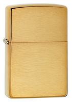 Zippo 芝宝 Lighter Solid brass with brushed finish 打火机