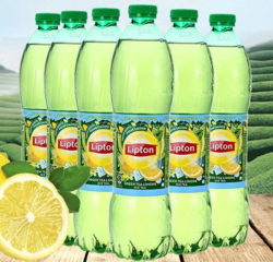 Lipton 立顿 柠檬味冰绿茶 1.5L*6瓶 英国进口