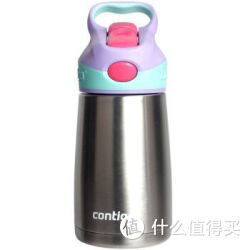 contigo 儿童不锈钢保温吸管杯真空保温水杯300ML紫色 HBC-STR027