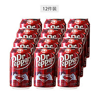 Dr Pepper 胡椒博士 蝙蝠侠对超人纪念罐可乐  355ml*12罐 