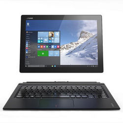 lenovo 联想 Miix4 旗舰版 12英寸 二合一平板电脑 （Intel CoreM7 8G内存/256G/Win10 内含键盘/触控笔/Office)黑色
