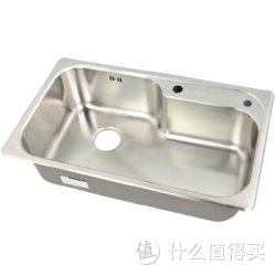 KOHLER 科勒 K-3726T-2KD-NA 米尔顿单槽 台上不锈钢厨盆 
