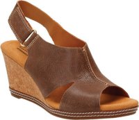 限尺码：Clarks Helio Float 4 Wedge 女士凉鞋