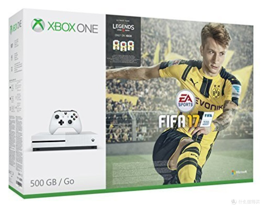 #原创新人#Microsoft 微软 XBOX ONE S战地1版 英亚海淘开箱