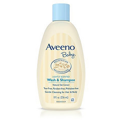Aveeno Baby Wash & Shampoo 婴儿洗发沐浴二合一 236ml*2瓶