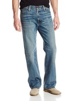 限尺码：LUCKY BRAND 181 Relaxed Straight-Leg 男士牛仔裤