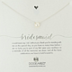 DOGEARED Bridal 婚礼系列 白色淡水珍珠项链