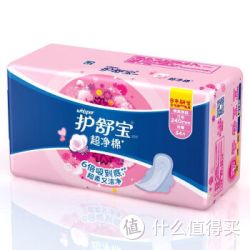 whisper 护舒宝 超净棉 日用卫生巾 240mm*34片