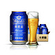 泸州老窖 奥普蓝 原浆啤酒320ml*6罐(蓝罐)  6连包*17件