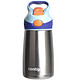 移动端：contigo 儿童保温吸管水杯不锈钢真空保温杯STRIKER300ML蓝色 HBC-STR026