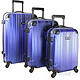 Kenneth Cole Reaction Out of Bounds 3 Piece Hardside Spinner Luggage Set 钴蓝色拉杆箱3件套