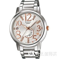 CASIO 卡西欧 指针系列 SHE-4028D-7A 女士时装腕表
