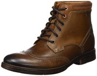 Clarks Devington 男士真皮休闲短靴