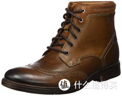 Clarks Devington 男士真皮休闲短靴