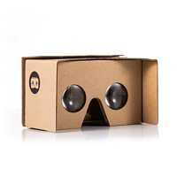 I Am Cardboard VR Cardboard Kit V2 Google官方合作虚拟实境纸盒3D眼镜