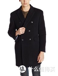 TOMMY HILFIGER Burbank 男士双排扣羊毛大衣