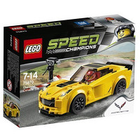 LEGO 乐高 Speed Champions 超级赛车系列 75870 雪弗兰巡洋舰Z0+Nexo Knights 未来骑士团系列 70331 超级红骑士梅西