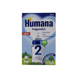 Humana 瑚玛娜 婴幼儿配方奶粉 2段 700克