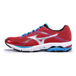 MIZUNO美津浓 J1GC140904 男女 慢跑鞋  WAVE ULTIMA 6 红/银/蓝 40.5