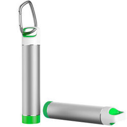 Xoopar森泊 2600毫安迷你便携移动电源 小巧创意充电宝手机通用户外便携礼物 绿色